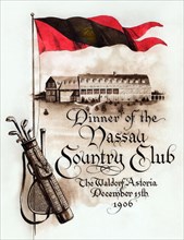 Nassau Country Club Dinner 1906