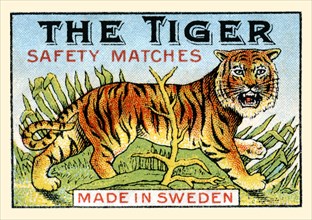 The Tiger Safety Matches