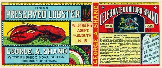 Unicorn Brand Preserved Lobster