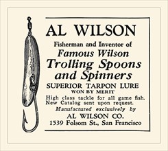 Al Wilson Trolling Spoons and Spinners