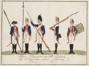 Fusilier Regiment von Alt-Lossberg - 1784