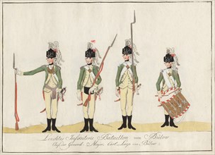 Leichtes Infanterie Bataillon von Bülow - 1784