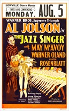 Al Jolson in "The Jazz Singer"