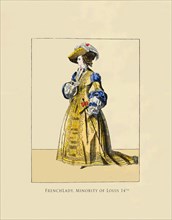 French Lady - Minority of Louis 14th