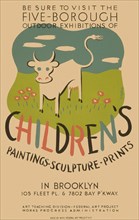 Children's Paintings, sculpture, prints