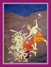 Parashurama, or Rama with the axe, the sixth avatar of Vishnu