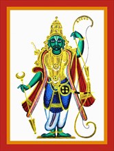 Two-armed Rama stands in samabhanga