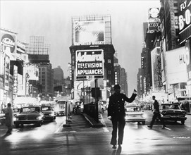 Times Square-Directing Traffic