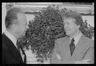 Rabin & Carter At White House