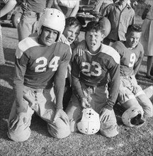 High School football players. Friar's Point, Mississippi, 10/47.