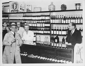 Well-Stocked Bar Awaits Prohibition End