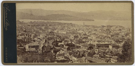 Panorama of Hobart from West Hobart