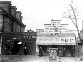 Uncle Paul's pawn shop, Augusta, Georgia c 1900