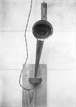 Early 1900s technology - Outdoor speaker system  ca. 1910-1917