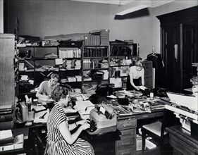 Work Room, U.S. Information Library, Helsinki 11/1952