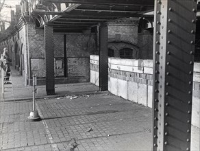 3/3/1962 - Wall at Train Station Wollankstr. March 3, 1962