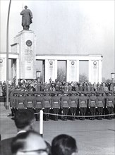 11/7/1962 - Honor Guard at a Russian War Memorial with Wreath Ceremony