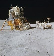 An excellent view of the Lunar Module (LM) 'Orion'