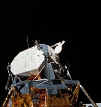 View of the Lunar Module (LM) 'Orion'