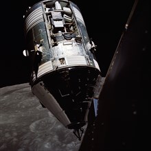 View of the Apollo 17 Command and Service Modules
