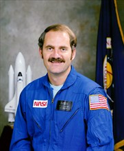 Astronaut James D. Van Hoften