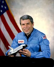 Astronaut Robert A. R. Parker, scientist
