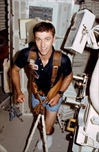 Astronauts Joe H. Engle