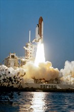 The space shuttle Columbia