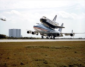 The space shuttle orbiter 102 Columbia