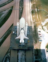 The space shuttle orbiter 101 Enterprise