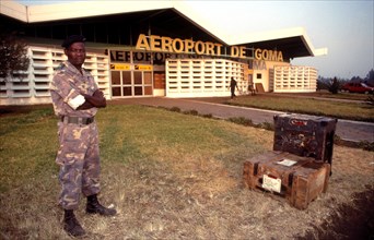 1994 - A member of the Zaire armed forces