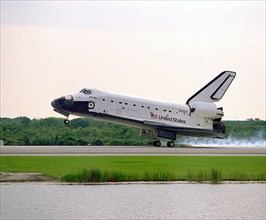The Space Shuttle orbiter Atlantis