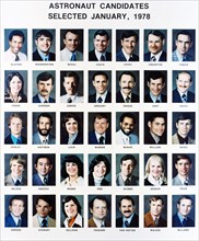 35-member 1978 class of astronaut candidates