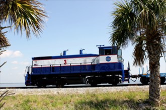 CAPE CANAVERAL, Fla. – NASA Railroad locomotive No. 3