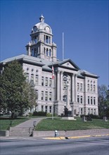 1980s United States -  Muscatine County Courthouse