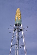 1980s United States -  Corn water tower angle 3