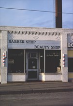 1980s America -  Ingersoll Barber Beauty Shop