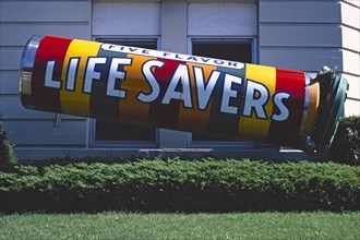 1980s America -  Lifesaver factory