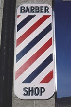 1980s America -  Barber sign