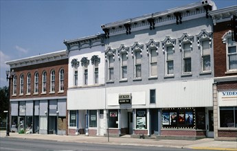 Early 2000s United States -  Three commercial buildings Independence Iowa ca. 2003