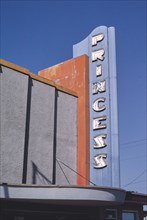 1980s America -  Princess Theater, Prosser, Washington 1987