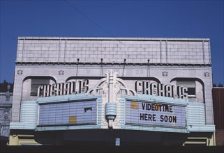 1980s America -  Chehalis Theater, Chehalis, Washington 1987