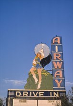 1980s America -  Airway Drive-In, Saint Ann, Missouri 1988