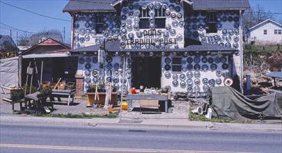 1980s America -   Don's Trading Post, Christiansburg, Virginia 1982