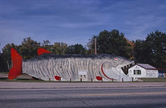 1980s America -   Big Fish Supper Club, Bena, Minnesota 1980