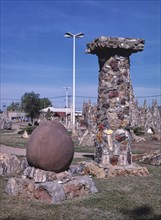 1980s America -   Petrified Rock Park, Lemmon, South Dakota 1987