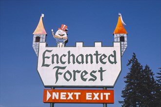 1980s America -   Enchanted Forest, Turner, Oregon 1987