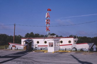 1980s America -   Ark Fast Food, Jacksonville, North Carolina 1985
