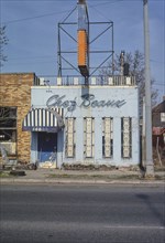1980s America -  Chez Beaux, Detroit, Michigan 1986