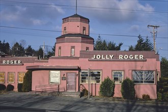 1980s America -  Jolly Roger Road House, Seattle, Washington 1985
